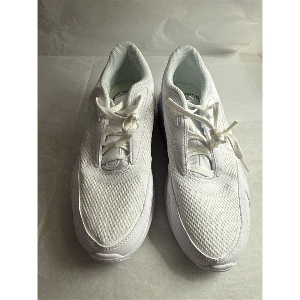 NIKE Women's Race Running Shoe, White, 8 - Picture 2 of 5